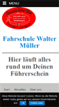 Mobile Screenshot of fahrschulen-mueller.de